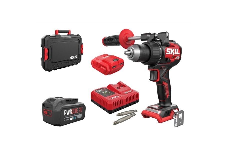 Skıl 3080HB Akülü Darbesiz Matkap 20v 4.0Ah 130nm