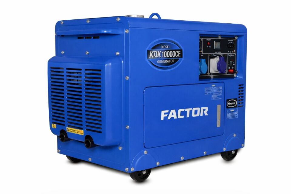 Factor Fckdk10000Sc Dizel Jenaratör 9.4 KVA Kabinli
