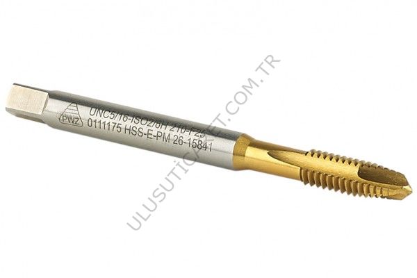 Gfb 1/4*20 Unc Hss Titanyum Düz Makina Klavuzu