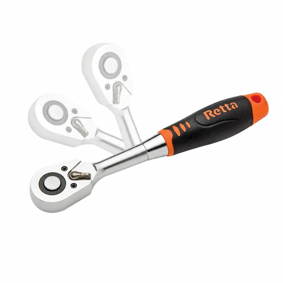 Retta 1/2'' 260mm Mafsallı Cırcır Kolu