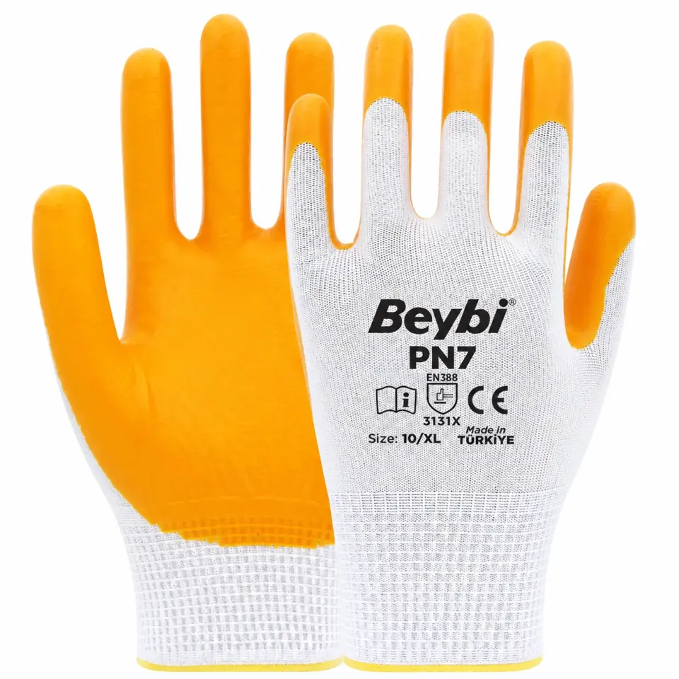 Beybi 10 No Elk7(Pn7) Nitril Eldiven