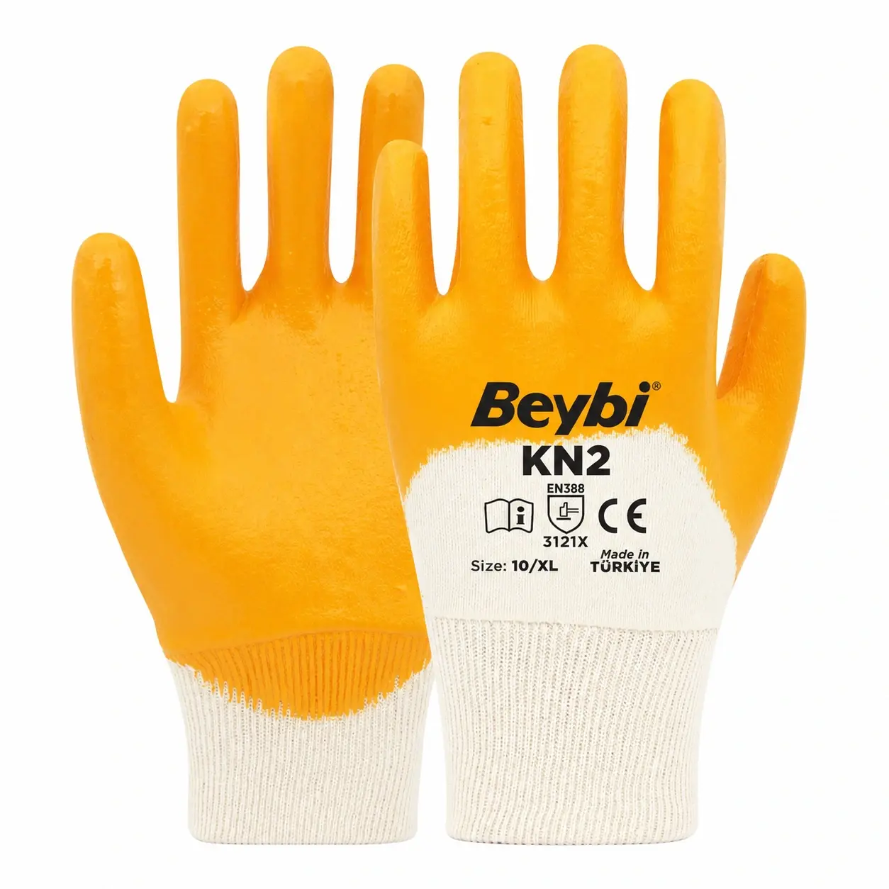 Beybi 10 No Elk2(Kn2) Nitril Eldiven