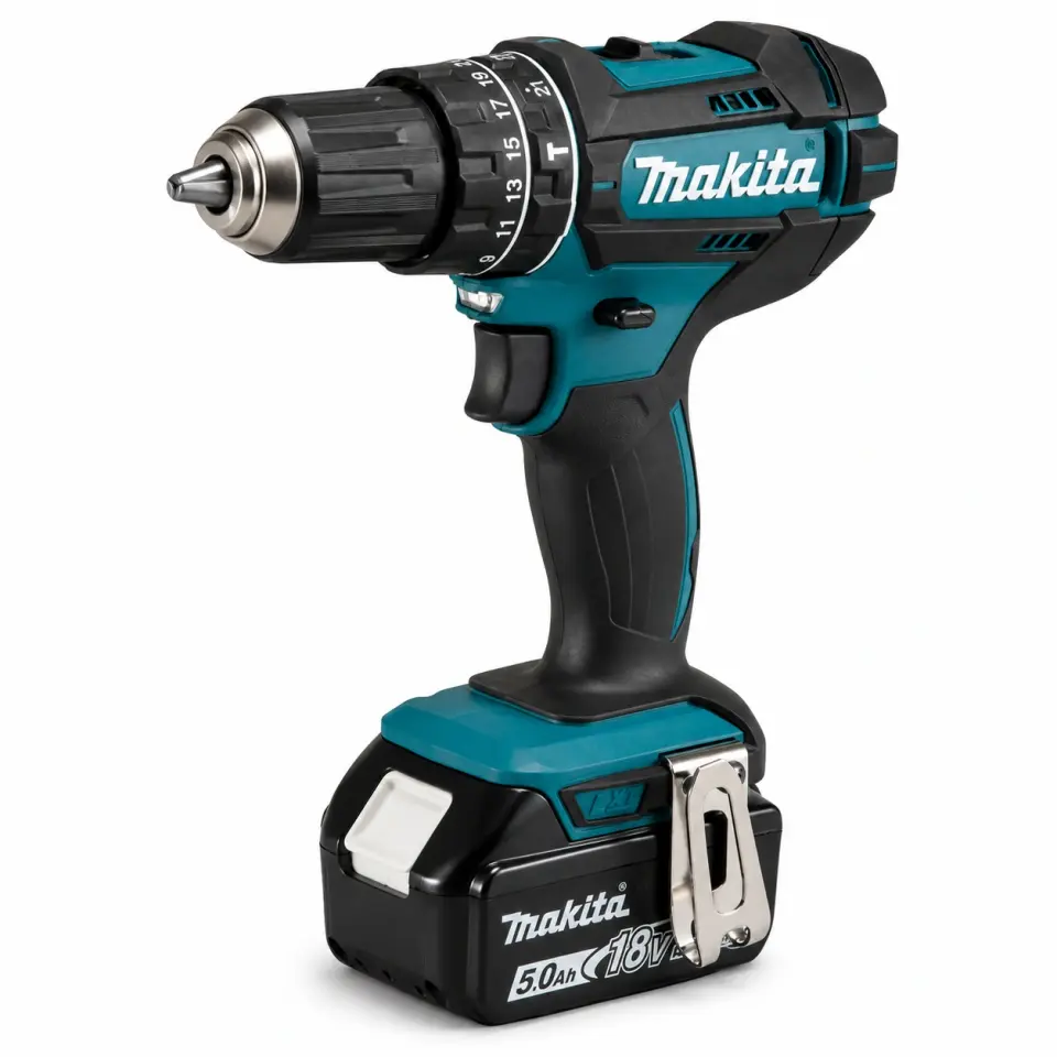 Makita Dhp482Rfe 18V 3.0Ah Akülü Darbeli Matkap Vidalama