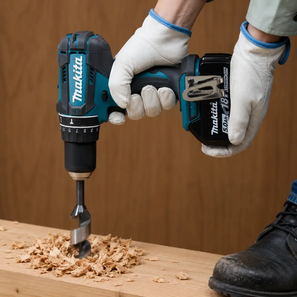 Makita Dhp482Rfe 18V 3.0Ah Akülü Darbeli Matkap Vidalama