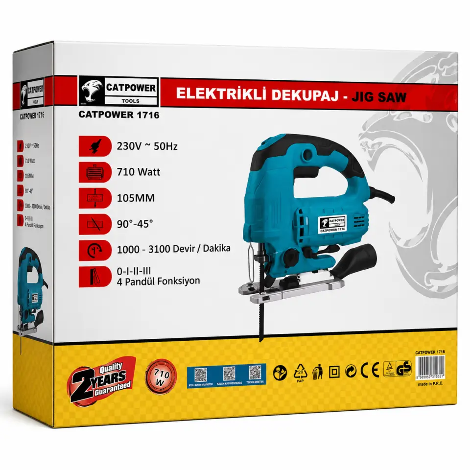 Catpower 1716 Dekupaj 710W