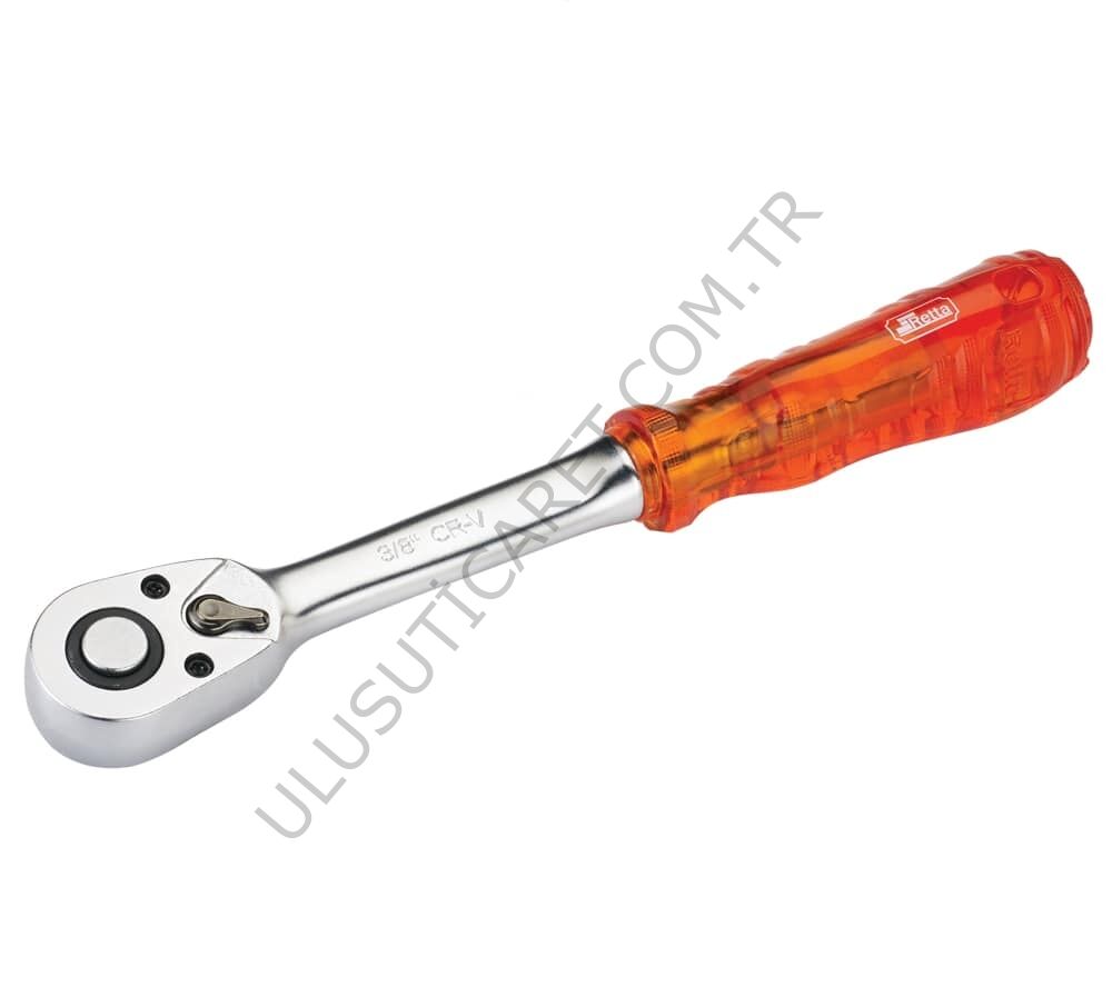 Retta 3/8'' 197mm Asetat Saplı Cırcır Kolu (48 Diş)