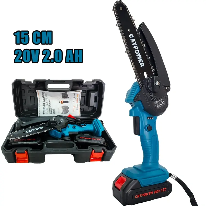 Catpower 1330 Akülü Dal Kesme 15Cm Li-On 20V 2.0Ah