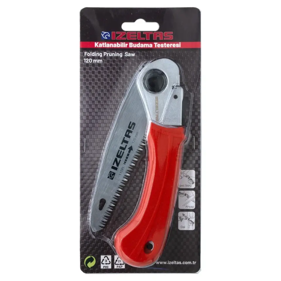 İzeltaş Katlanır Budama Testeresi 120mm