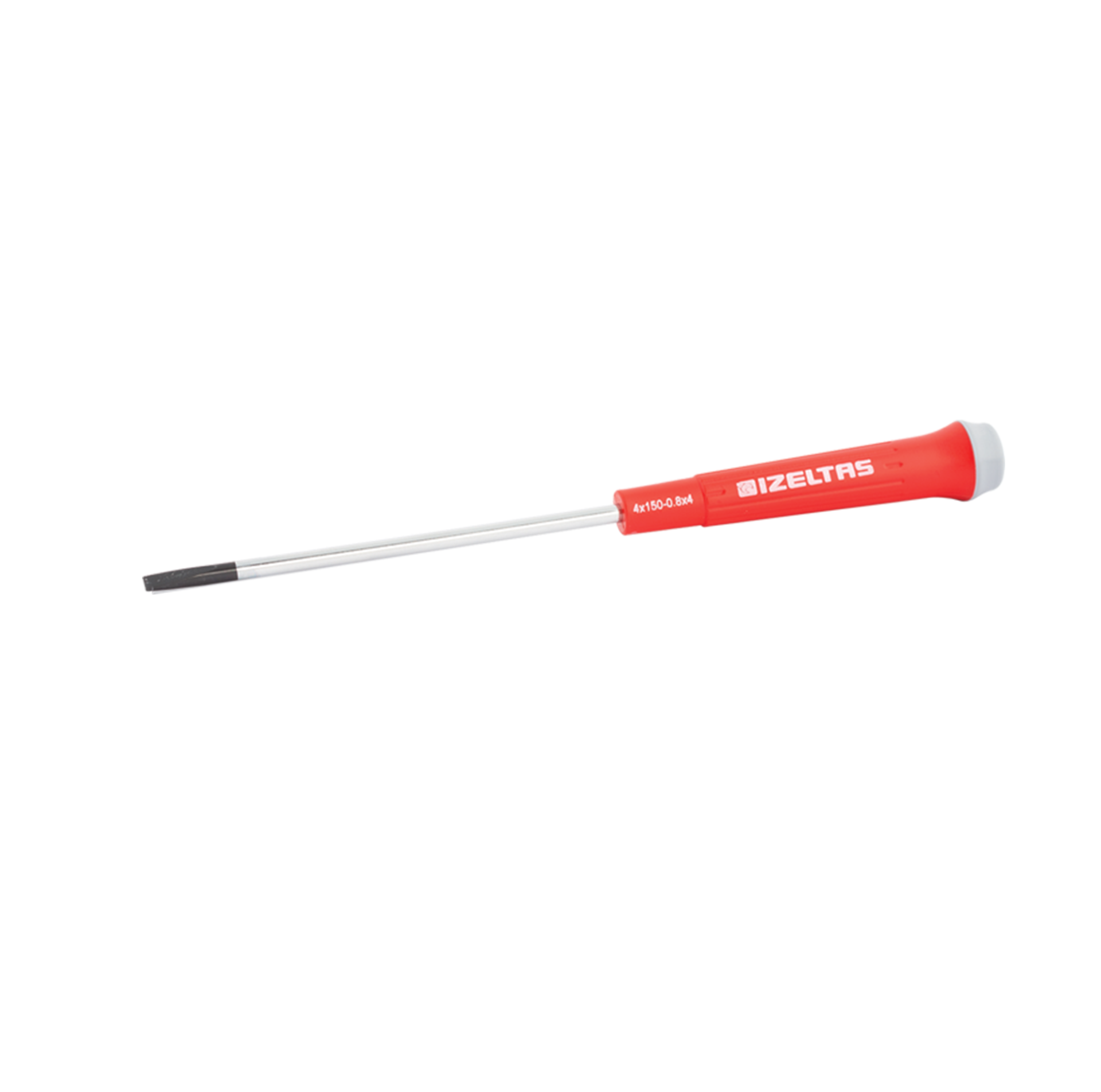 İzeltaş 4*150 mm Elektronikçi Tip Klemens Yıldız Uçlu Tornavida