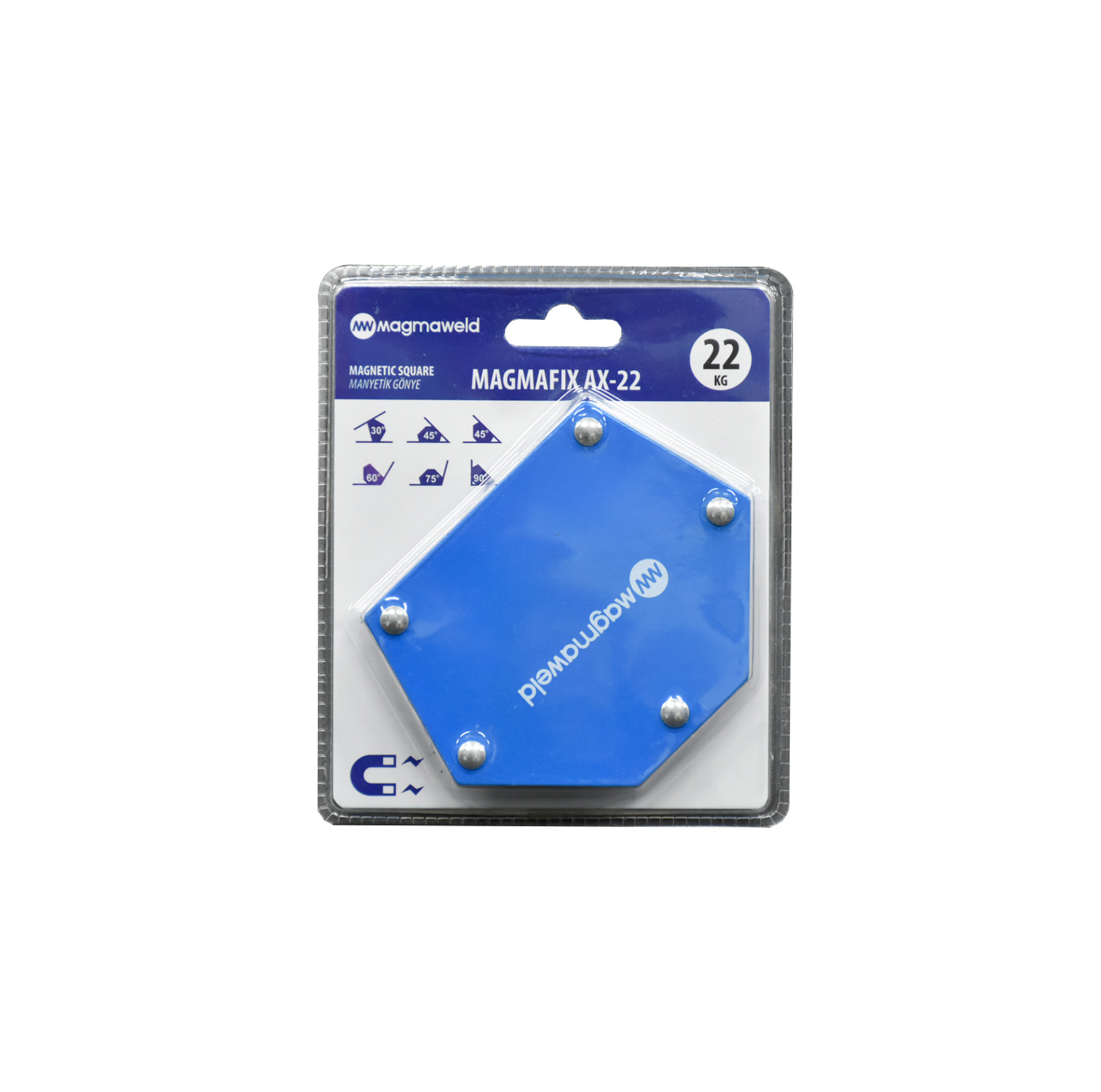 Magmaweld Ax-11 Manyetik Kaynak Gönyesi 11Kg (Magmafix)