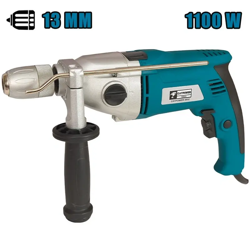 Catpower 5852 Darbeli Matkap 1100W Supra Mandren