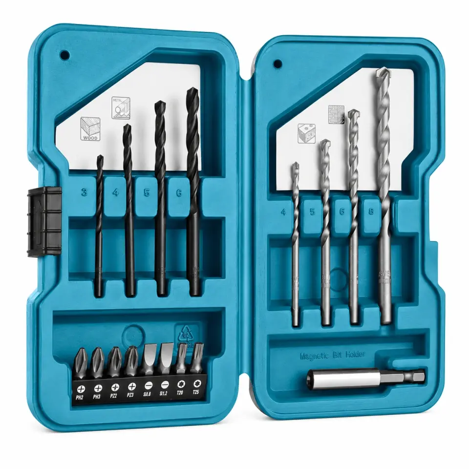 Makita Uç Seti Çantalı 17 Parça D-40200
