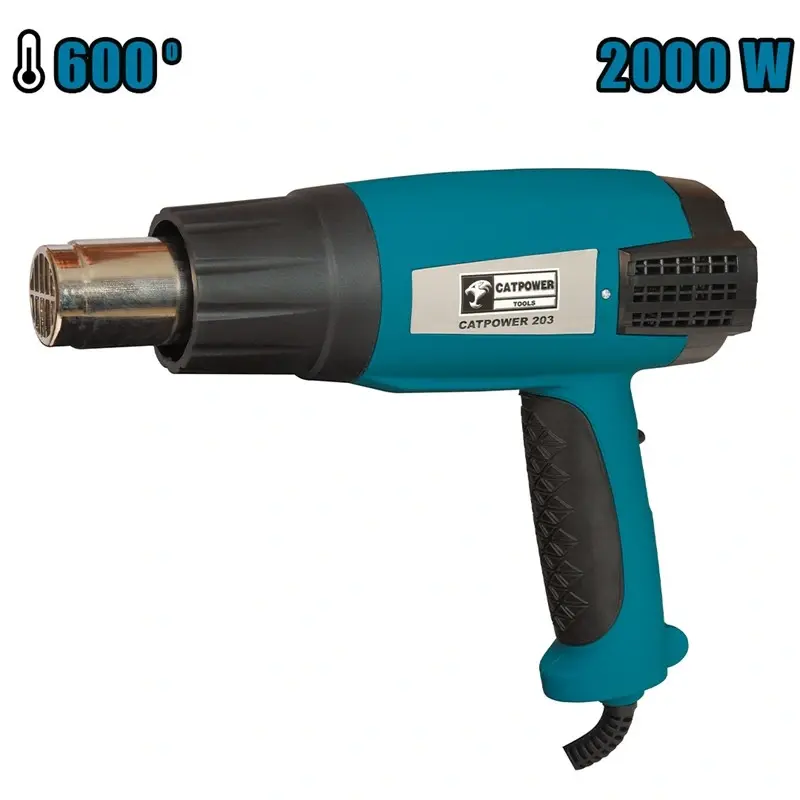 Catpower 203 Sıcak Hava Tabancası Dijital 2000W