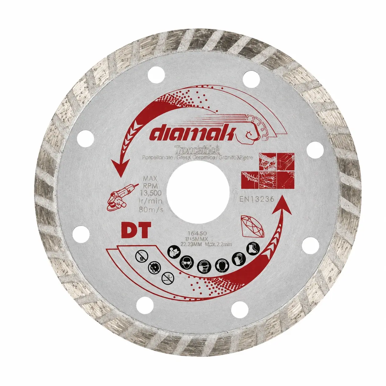 Makita 115mm Dıamag Elmas Daire Testere MAAD-61151