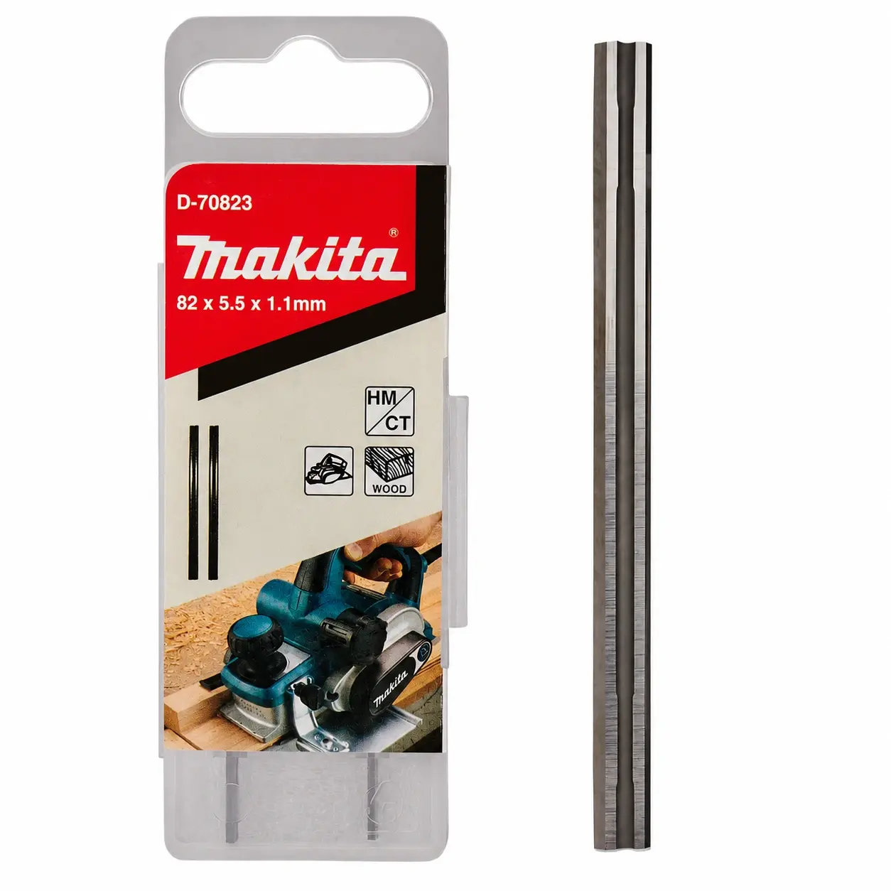 Makita 82Mm Planya Bıçağı Ağzı Elmaslı D-70823