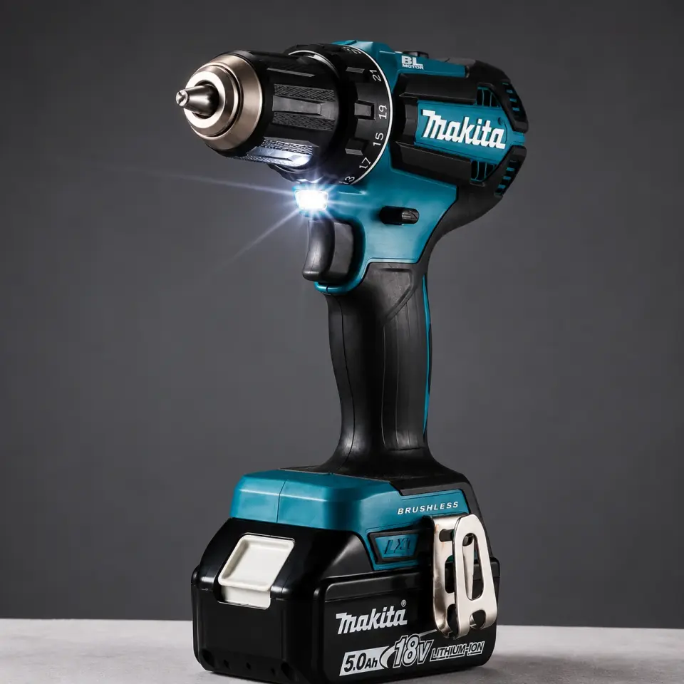 Makita Ddf485Rtj Akülü Matkap Vidalama 18V 5,0A