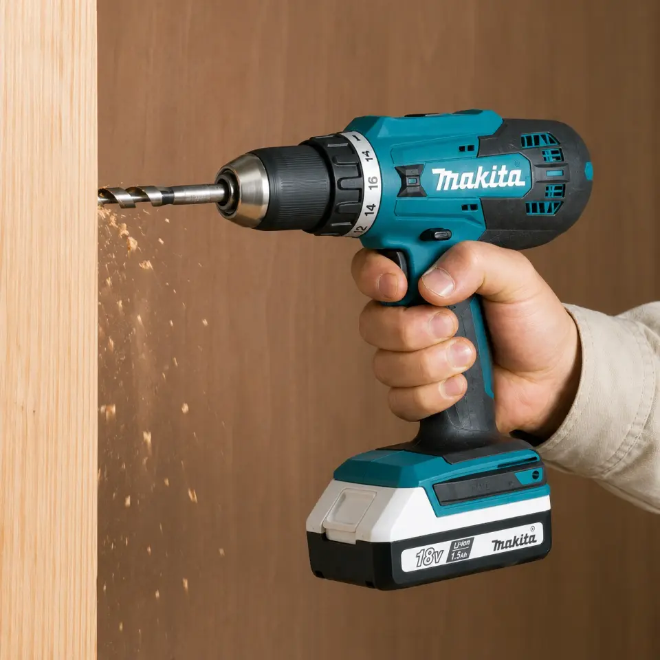 Makita Df488D002 Akülü Matkap Vidalama 18 V 1,5A
