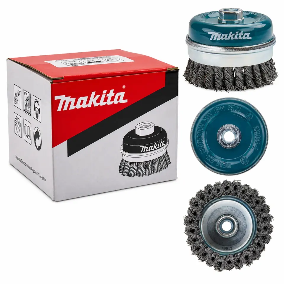 Makita 100*M14*2mm Burma Telli Dik Fırça MAAD-29290