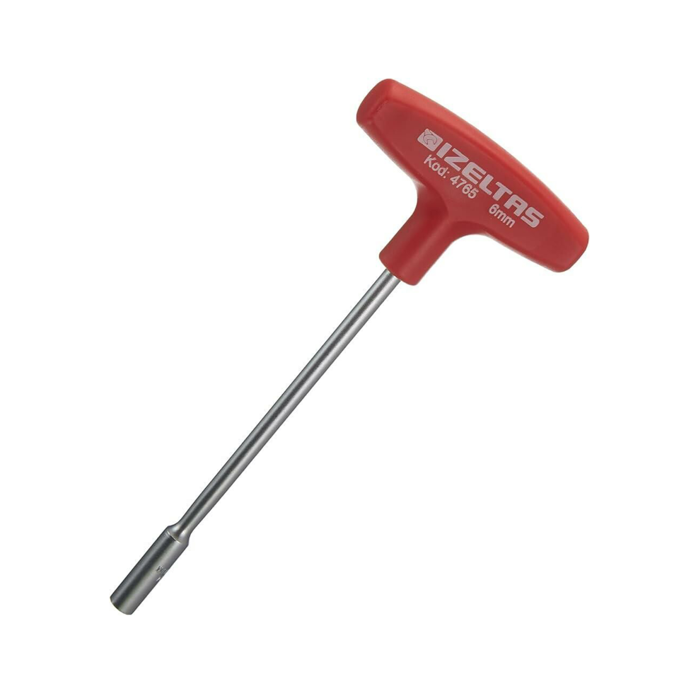 İzeltaş 6 Mm T Tipi Lokma Uçlu Tornavida