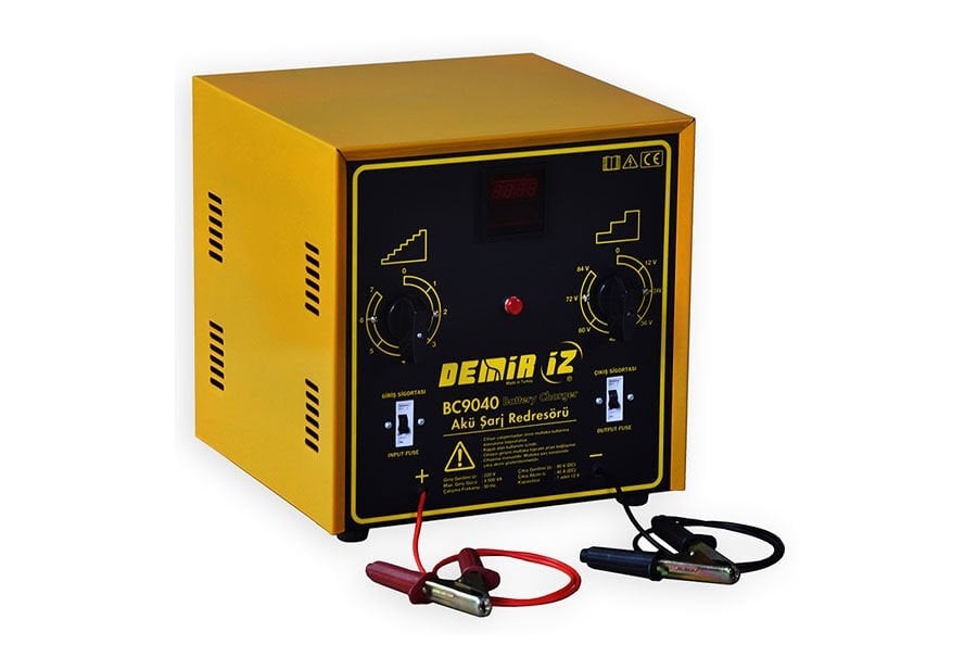 Demiriz Bc9040 90V 40A 7 Akülük Manuel Akü Şarj Redsörü