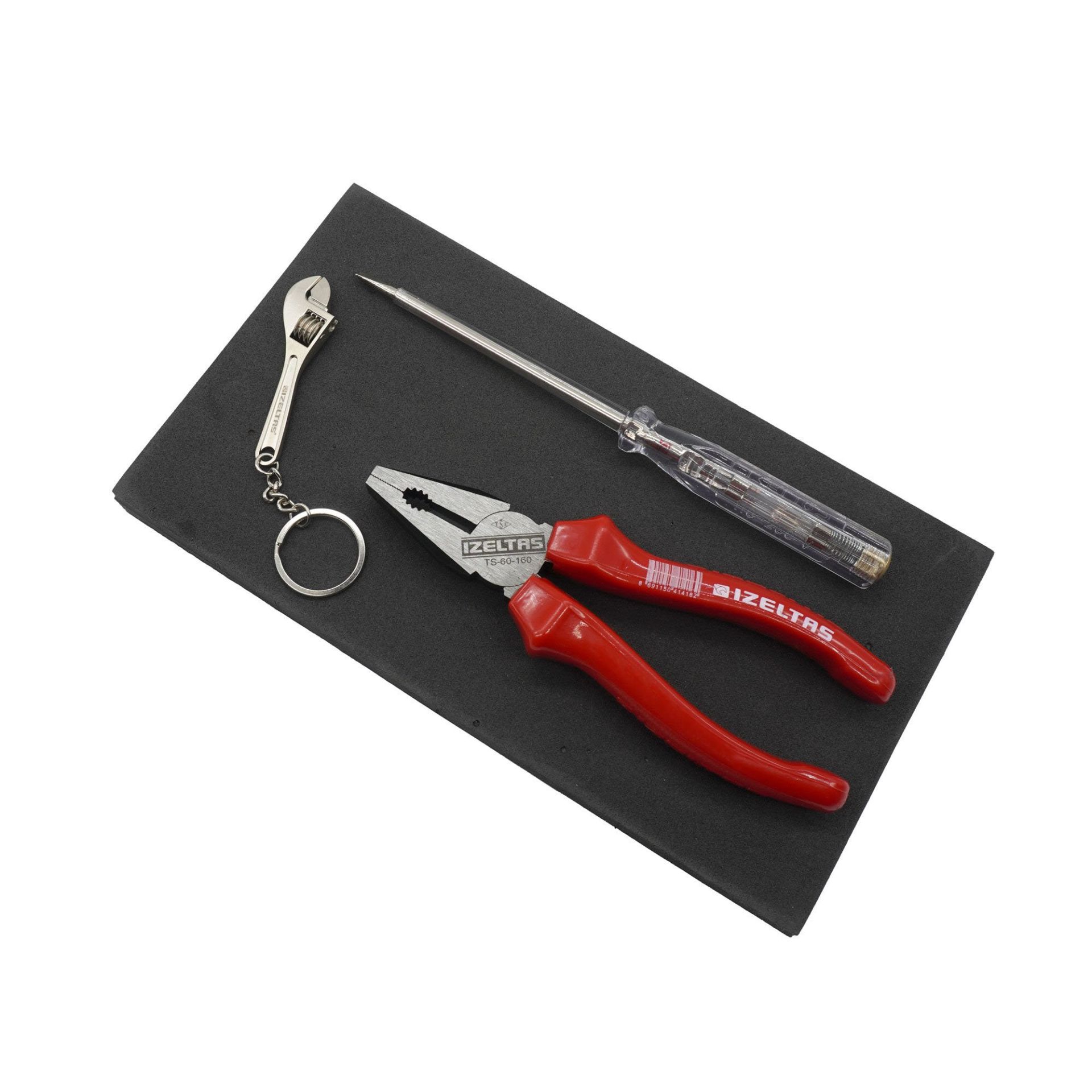 İzeltaş Pense Kontrol Kalemi Set (2 Parça)