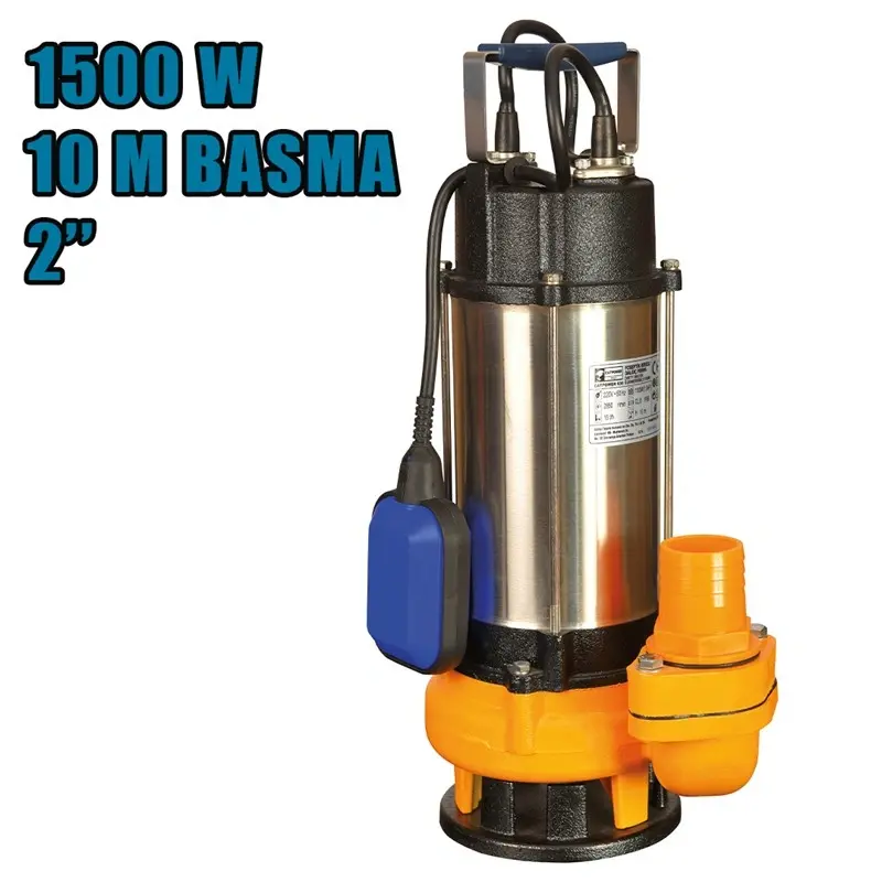 Catpower 640 Dalgıç Pompa Foseptik Parçalayıcı 1500W 2''