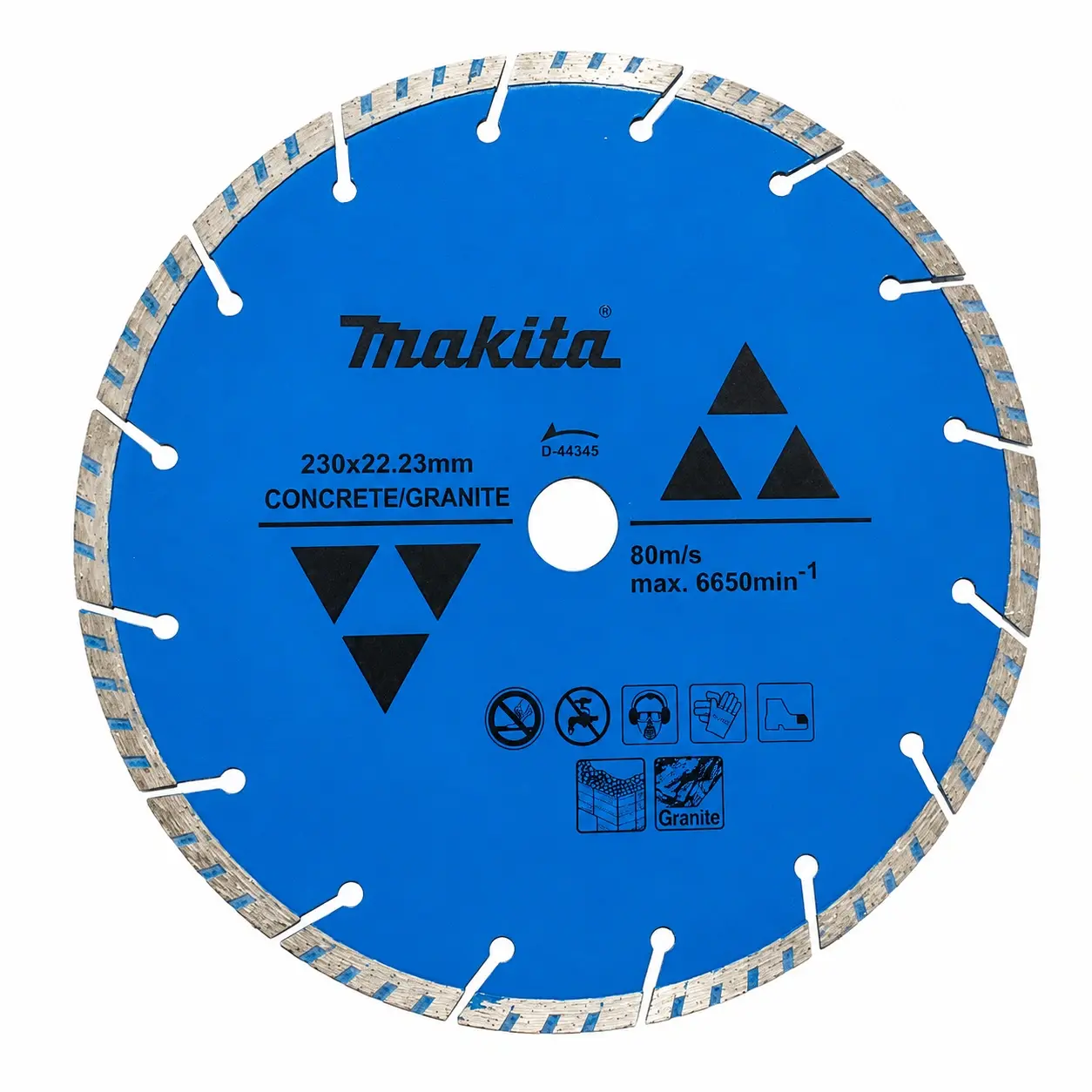 Makita 230Mm Segmanlı Dalgalı Elmas Testere Maad-44345