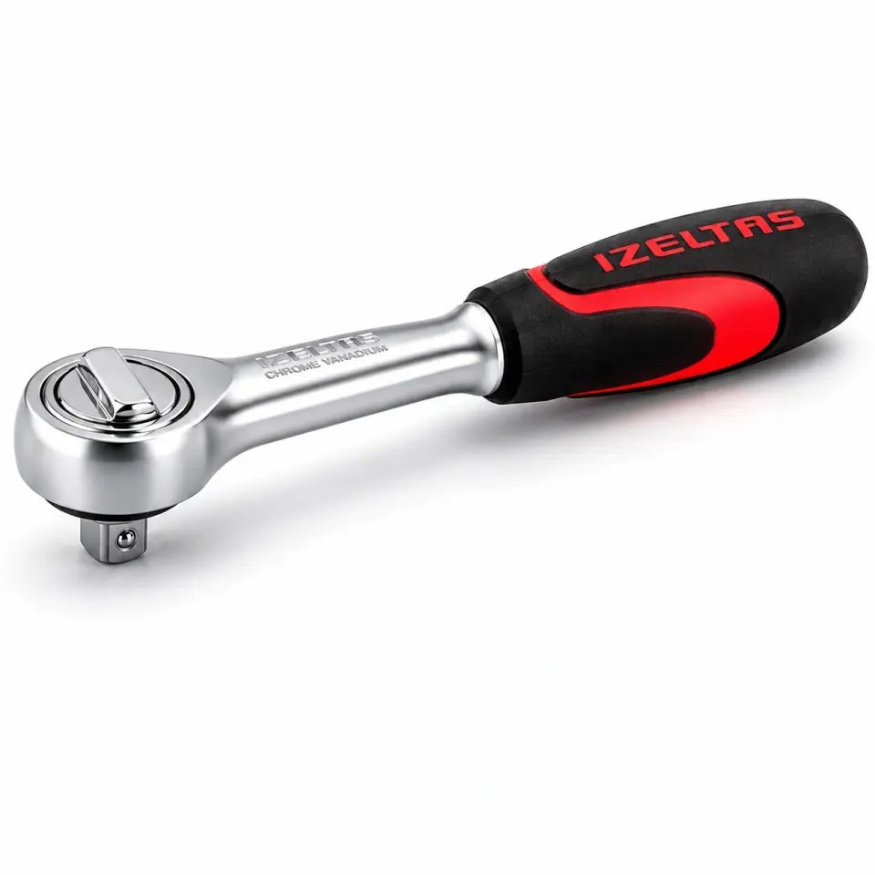 İzeltaş 1/4'' Cırcır Kolu (45 Diş)(140mm)