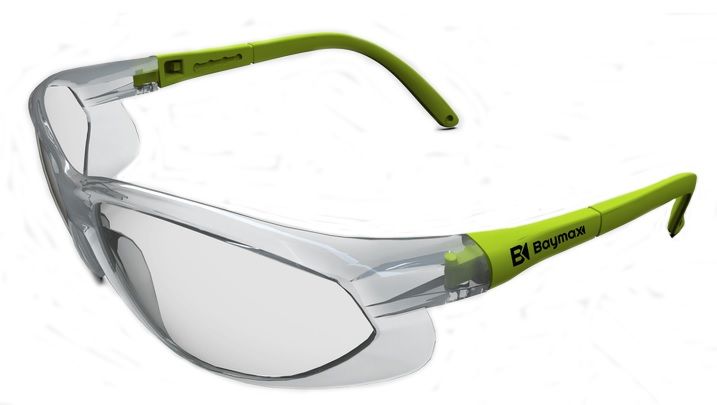 Baymax S900 Şeffaf Curved Gözlük (777)