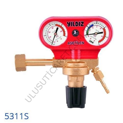 Yıldız 5311S Asetilen Basınç Düşürücü Saat