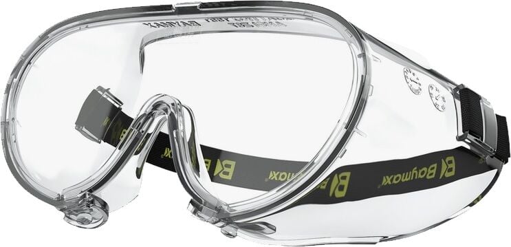 Baymax 1551 Quattro Gözlük (Ventilli)(Şeffaf)