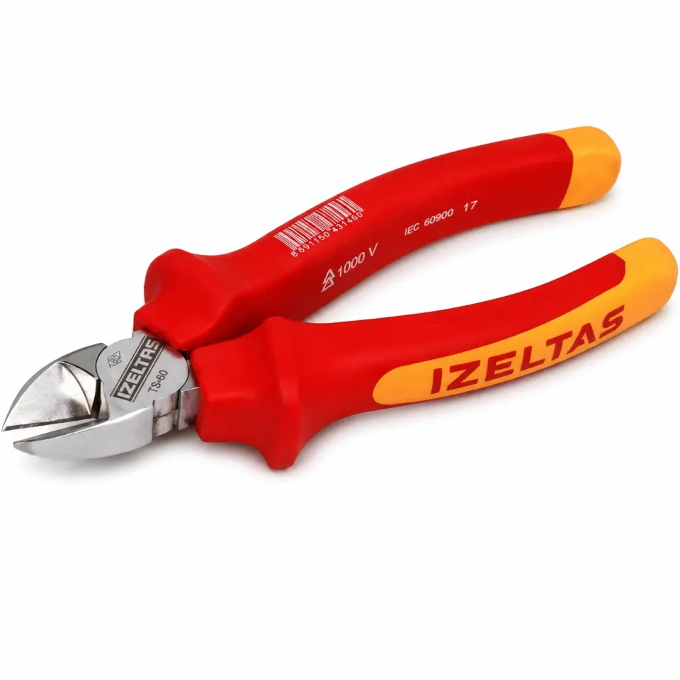 İzeltaş 140mm 1000v İzoleli Yan Keski