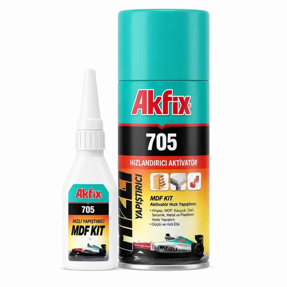 Akfix Hızlı Yapıştırıcı 705 400 Ml - 100 Gr Ga065