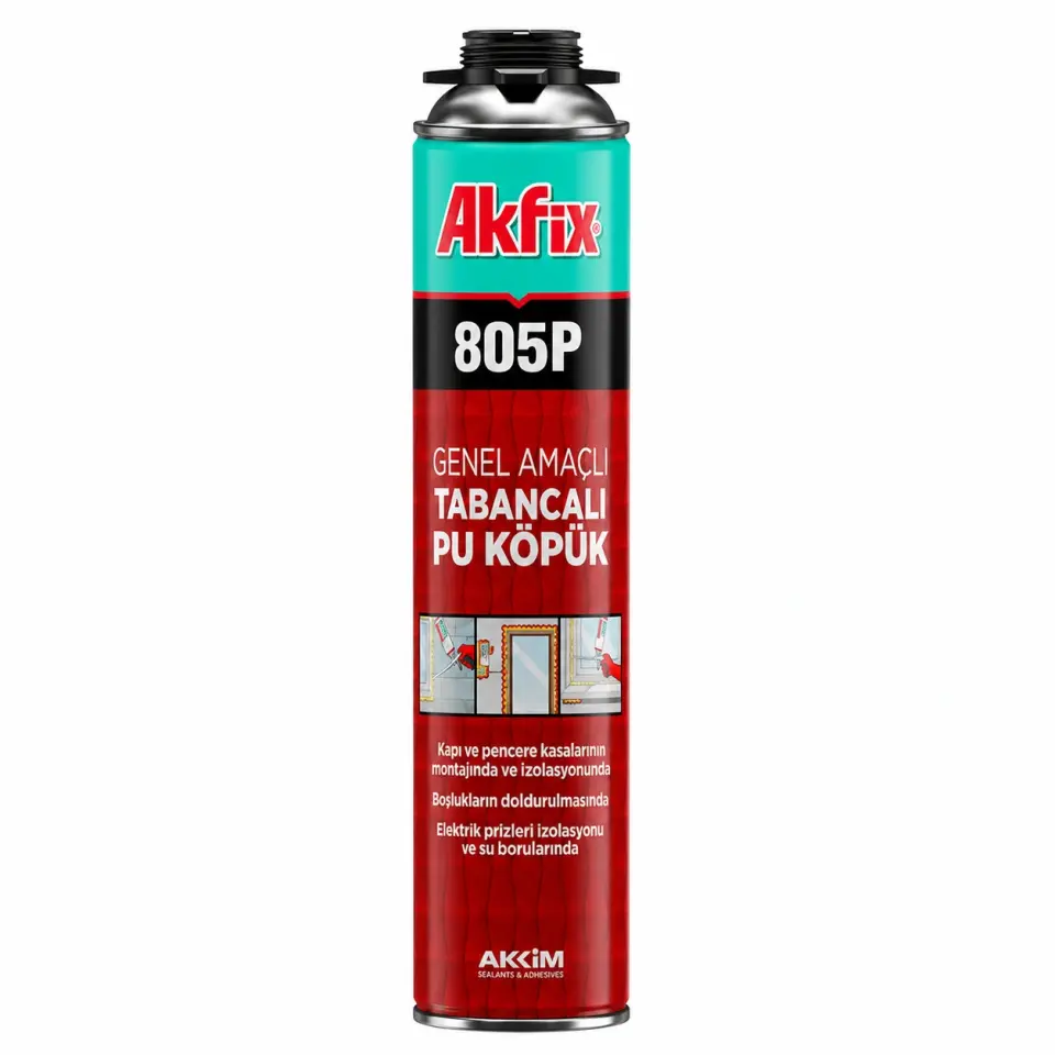 Akfix Tabancalı Montaj Köpüğü 750 Ml 850 Gr Fa001