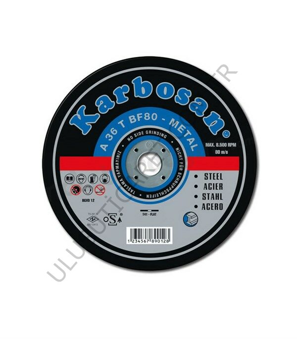 Karbosan 230*3.0*22.23 Metal Nk Kesme Diski