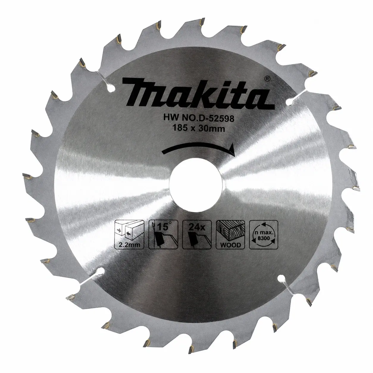 Makita Daire Testere 185*24 Diş D-52598