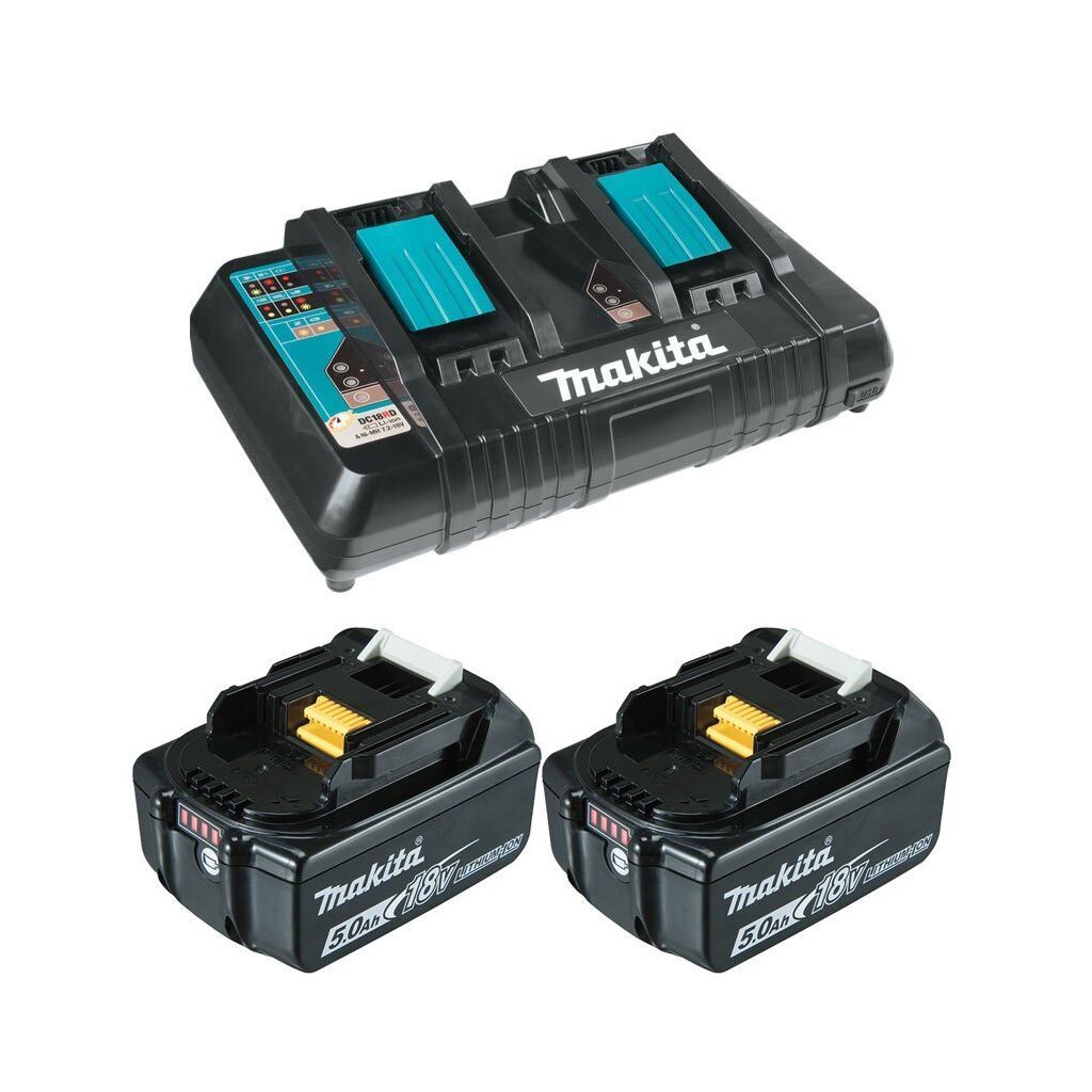 Makita Bl1850Bx2 Akü+Dc18Rc Şarj Seti