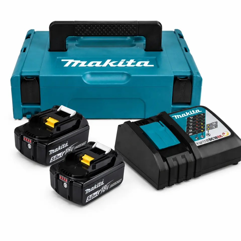 Makita Bl1850Bx2 Akü+Dc18Rc Şarj Seti