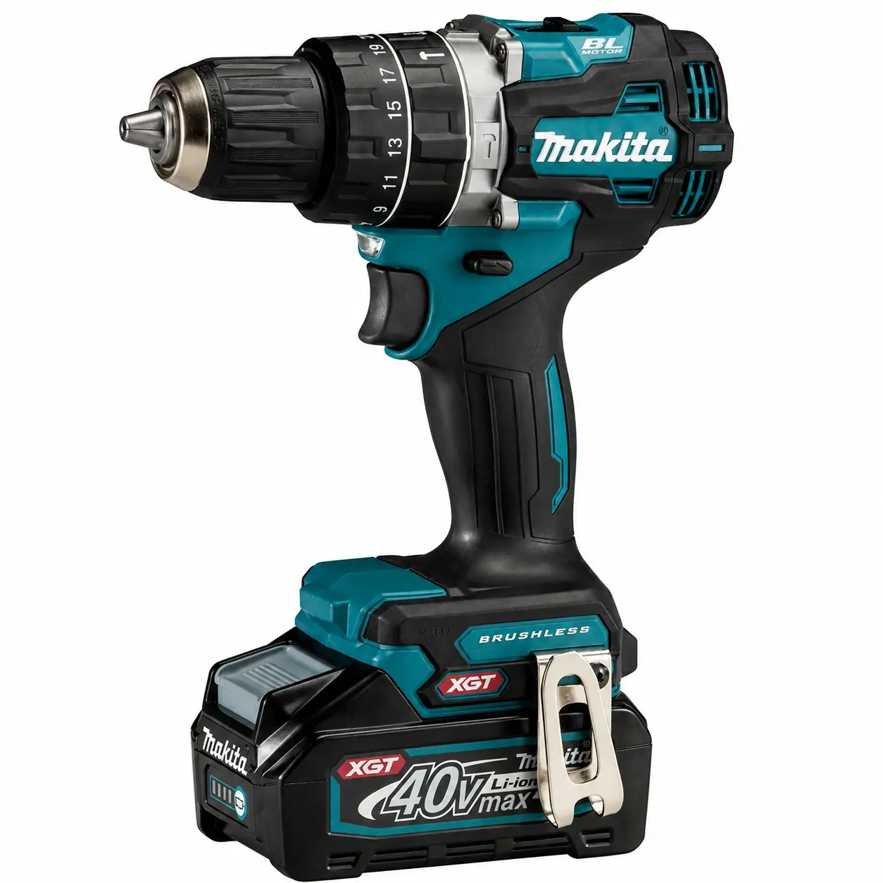 Makita 40V 2.0 Ah Akülü Darbeli Matkap Vidalama HP002GA201