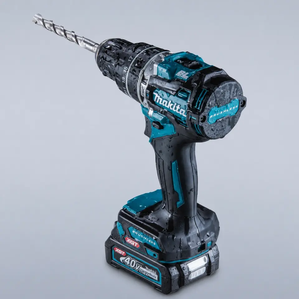 Makita 40V 2.0 Ah Akülü Darbeli Matkap Vidalama HP002GA201