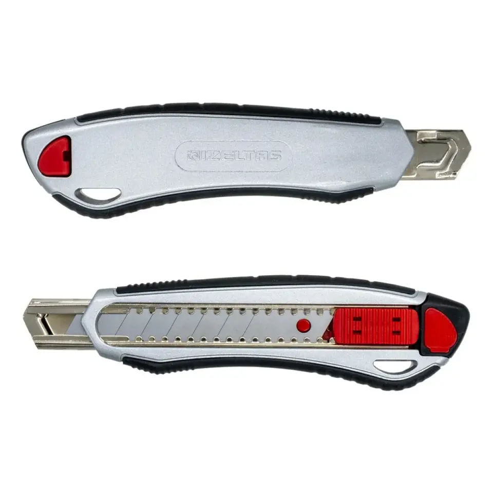 İzeltaş 18mm Pro Metal Gövde Maket Bıçağı