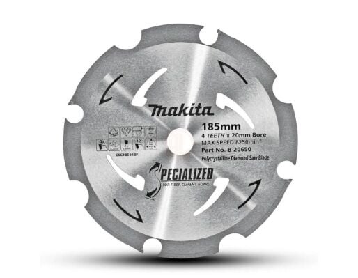 Makita B-20650 185*4T Fibercement Daire Testere