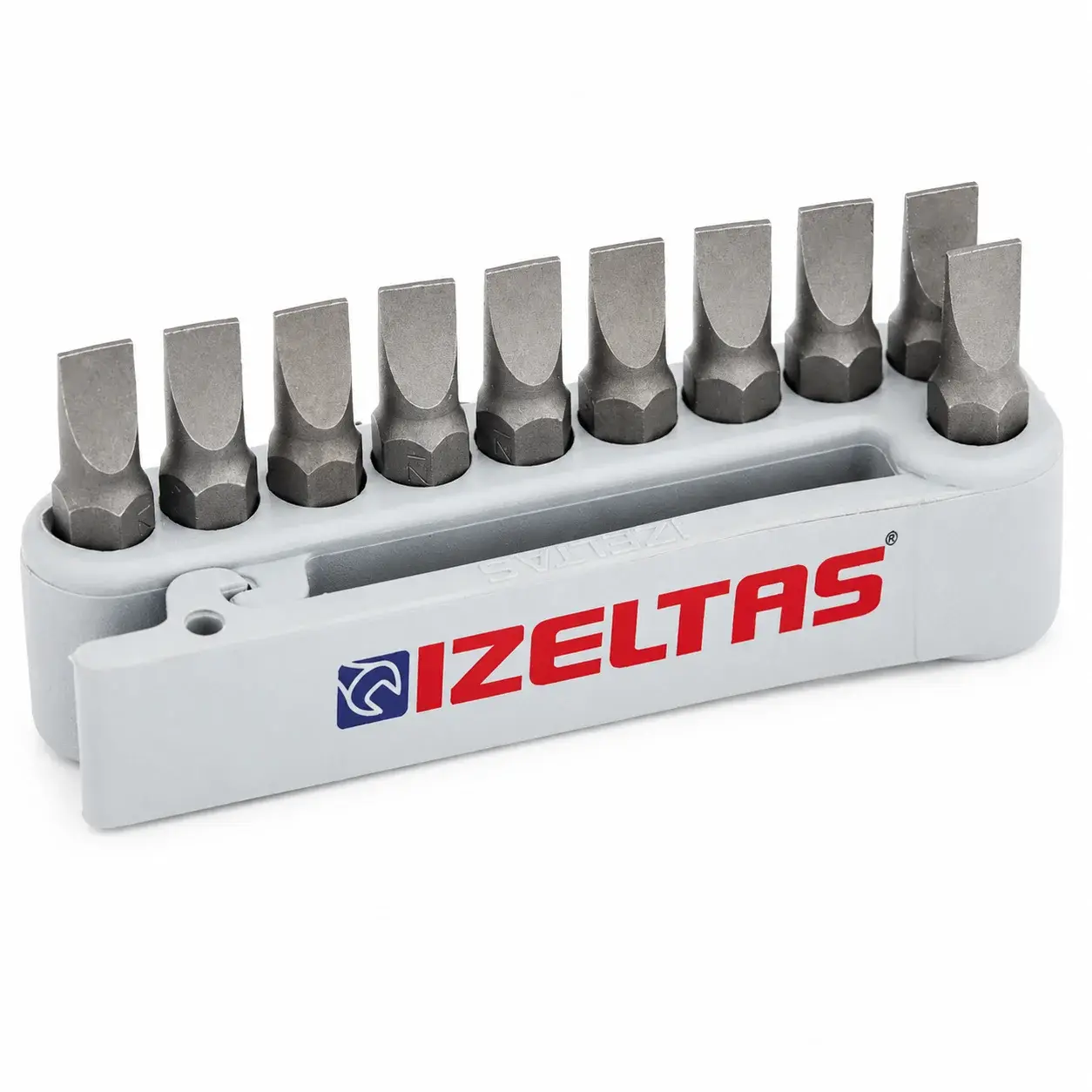İzeltaş 10 Parça Düz Bits Uç Takımı 25mm