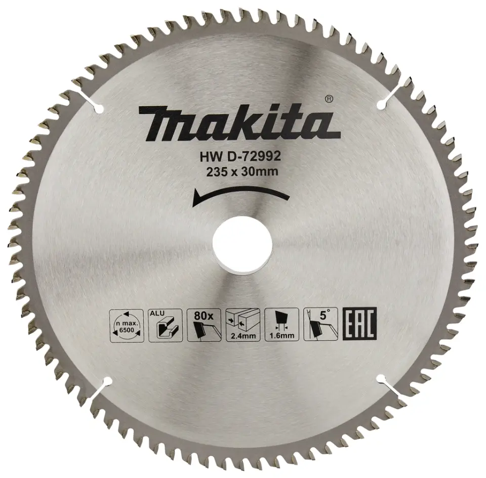 Makita Alüminyum Testere 235x30x80 Diş MAAD-72992