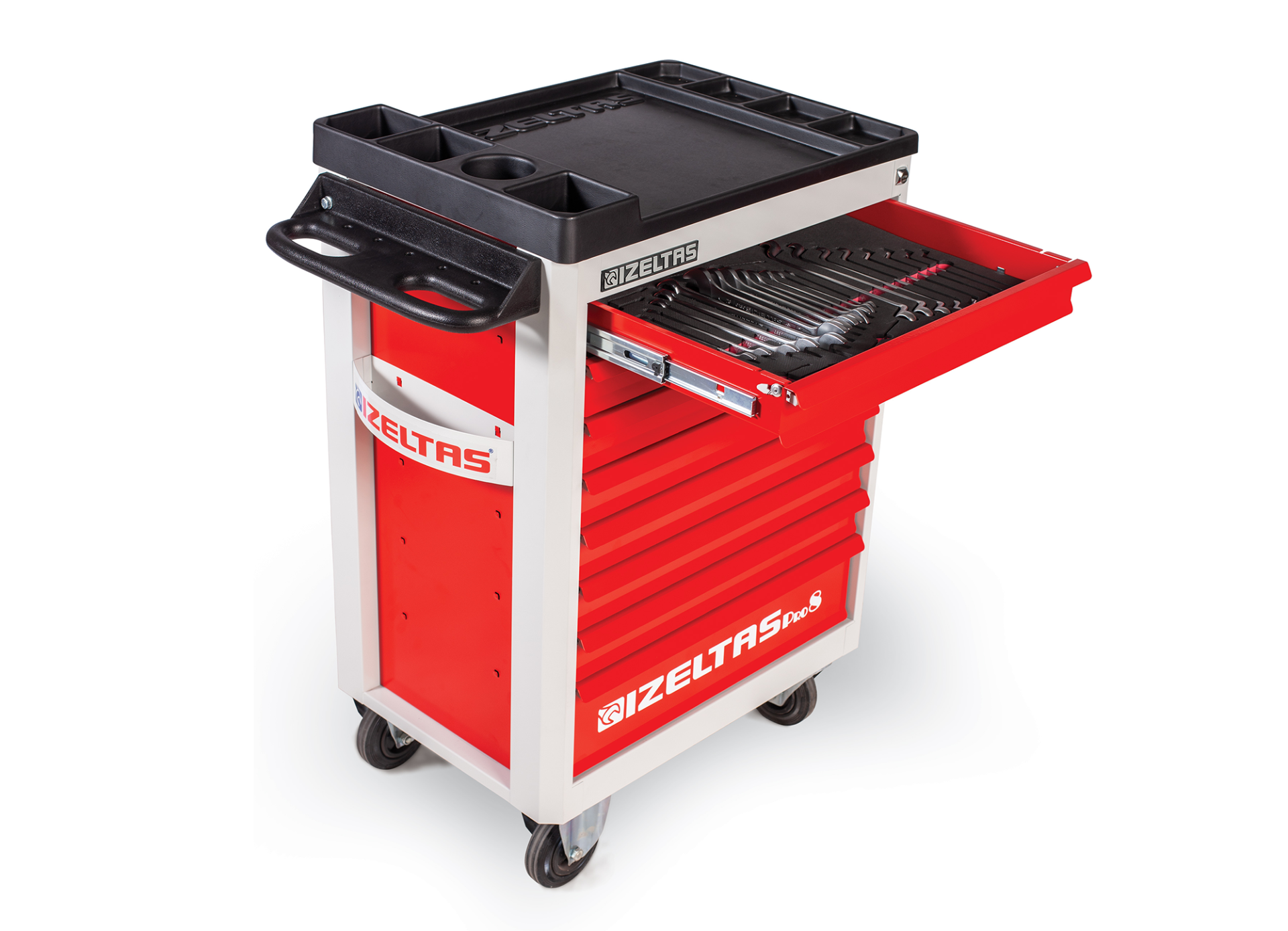 İzeltaş Pro 8 206 Parça Takım Dolabı