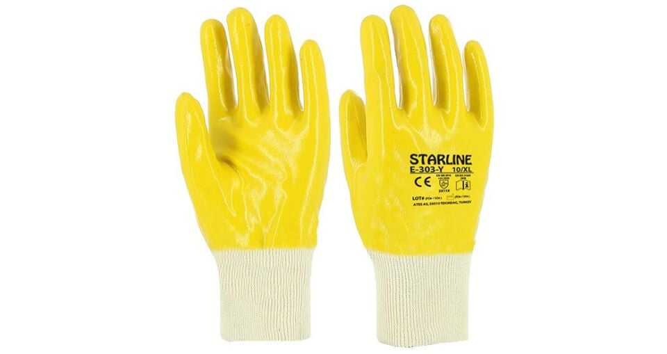 Starline E-303-Y Nitril Eldiven No:10