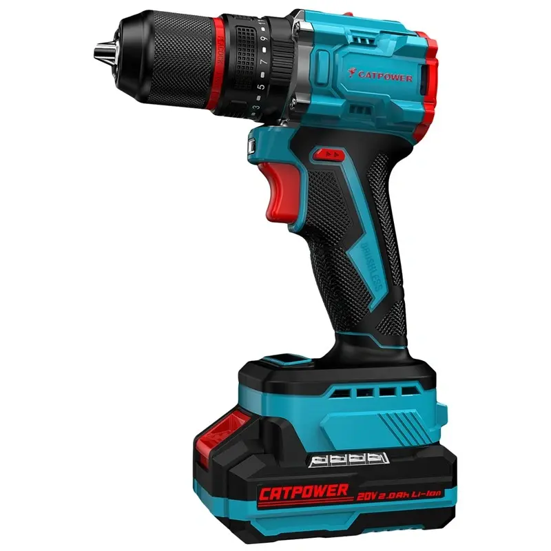 Catpower E1011 Akülü Darbeli Vidalama 13mm 20V 2.0Ah