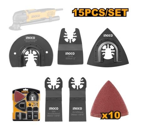 İngco 1502 Çok Amaçlı Multi Bıçak Seti 15 Parça