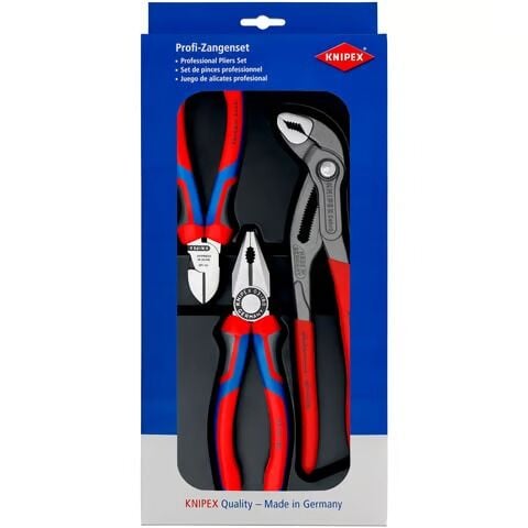 Knipex Kombine Pense+Yan Keski+Fort Pense Seti 2009V01