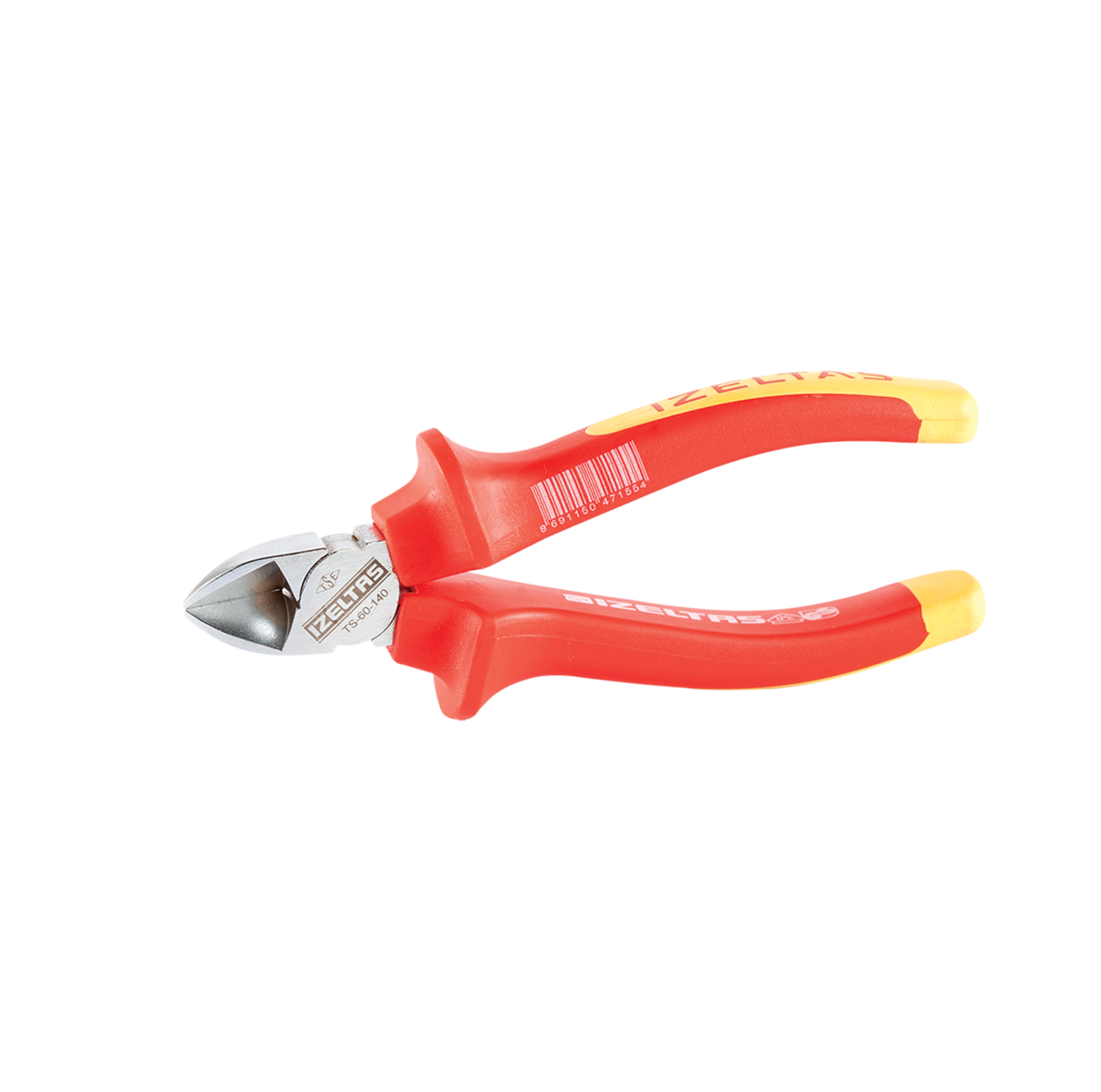 İzeltaş 180Mm 1000V İzoleli Elketrikçi Yan Keski